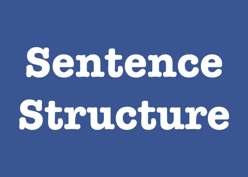 Syntactic Awareness Teaching Sentence Structure Part 1 Keys To 